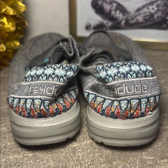 Hey Dude Gray Loafers - Picture 3 of 5